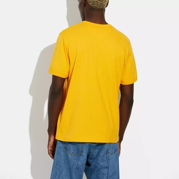 💋Coach X Tom Wesselmann T Shirt In Organic Cotton - Picture 3 of 10